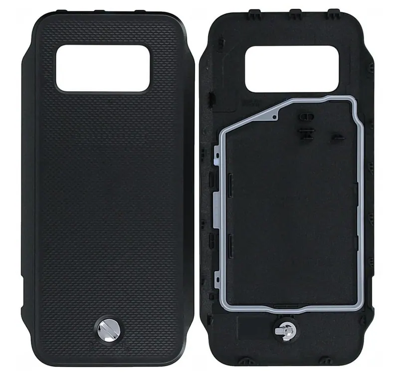 Back Panel Cover for Samsung Galaxy Xcover FieldPro - Black — image 1