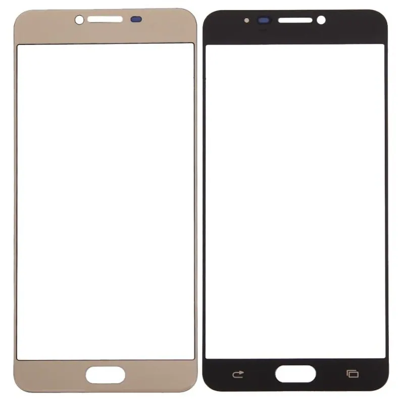 Front Glass for Samsung Galaxy C7 - Gold — image 1
