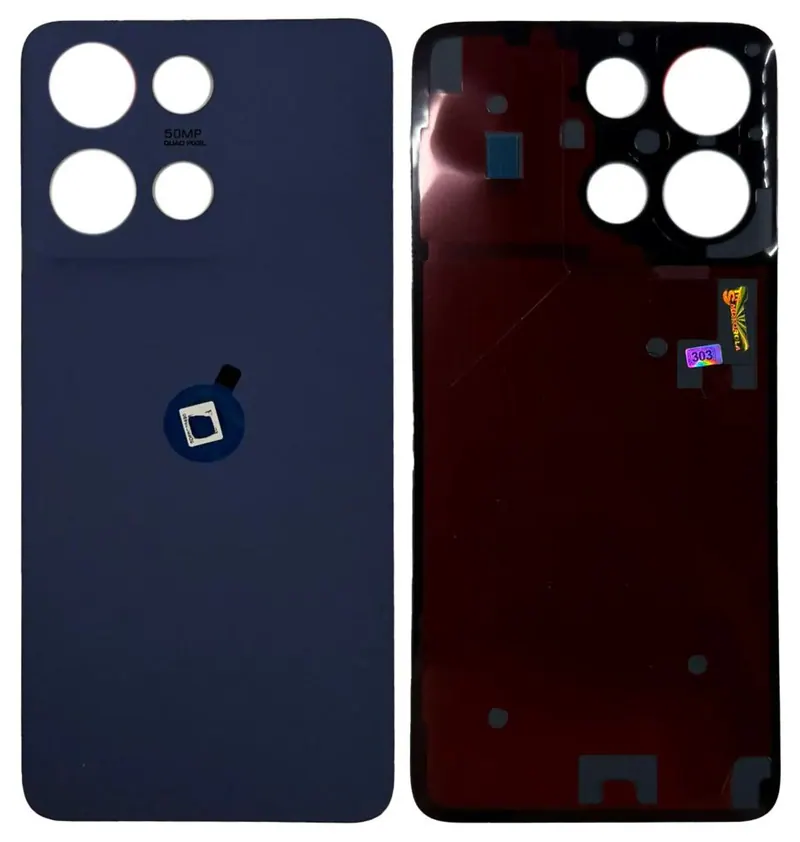 Back Panel Cover for Motorola Moto G 2025 - Blue — image 1