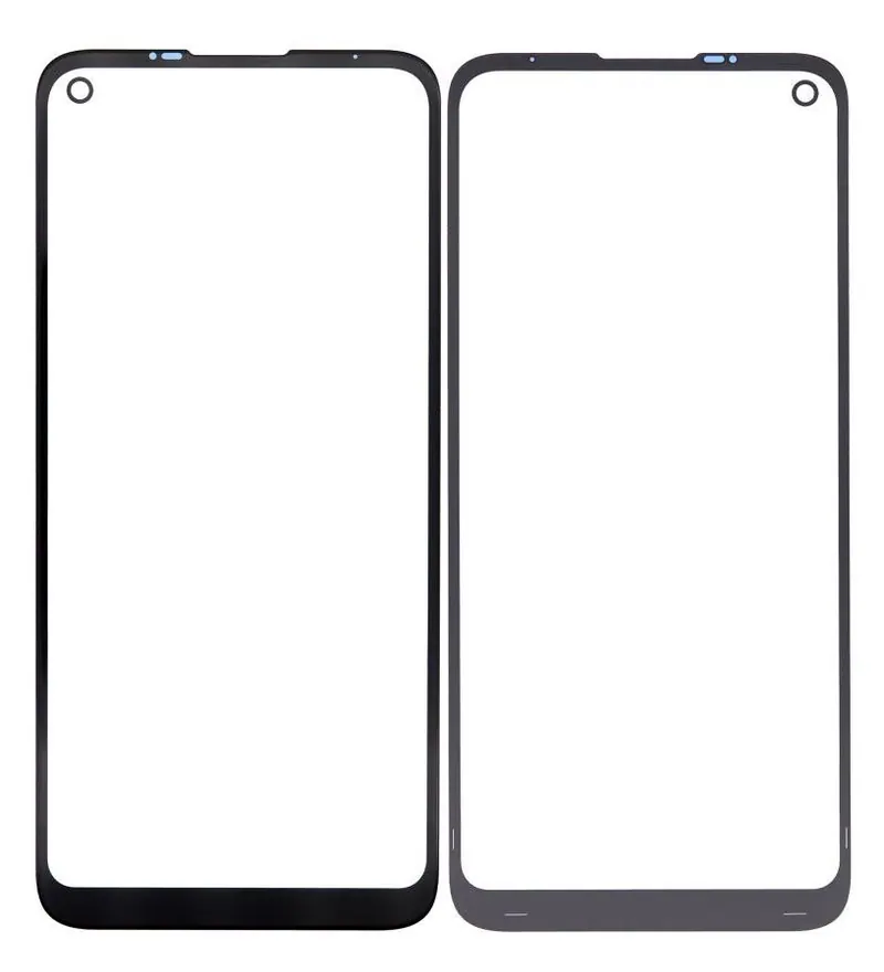 Front Glass for Motorola Moto G Fast - Black — image 1