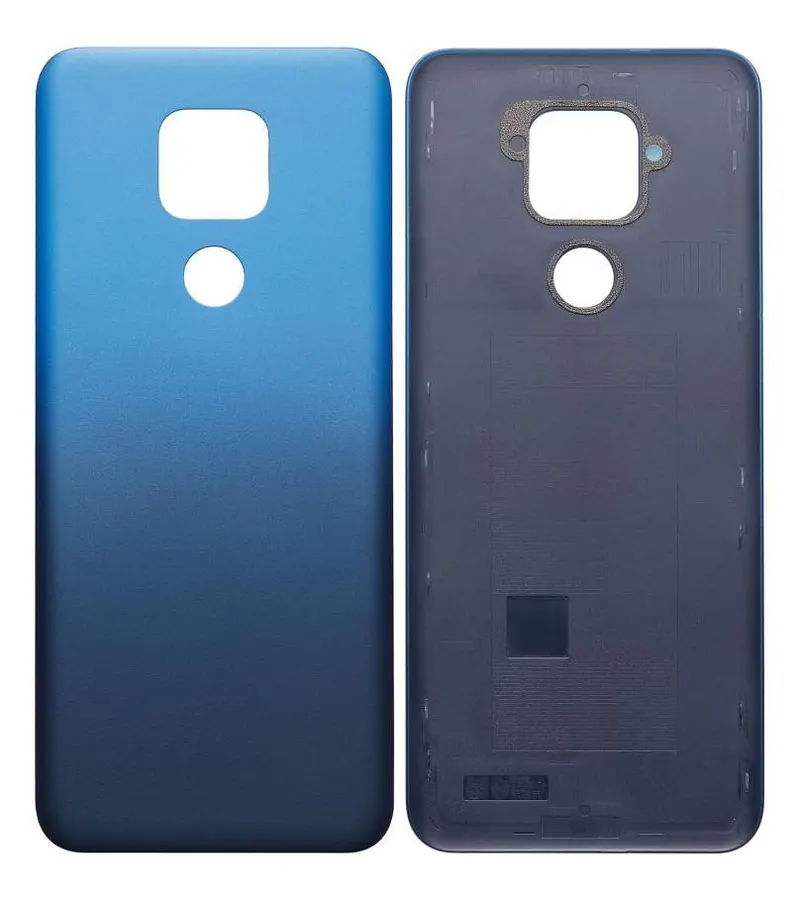Back Panel Cover for Motorola Moto G Play 2021 - Blue — image 1