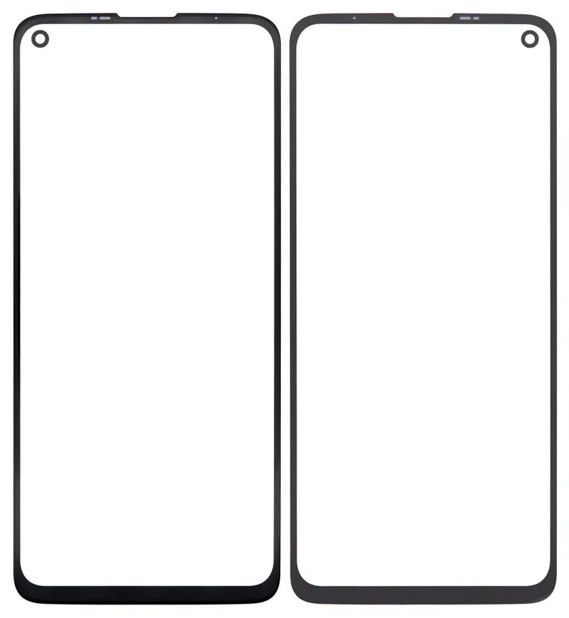 Front Glass for Motorola Moto G Stylus 2021 - Black — image 1