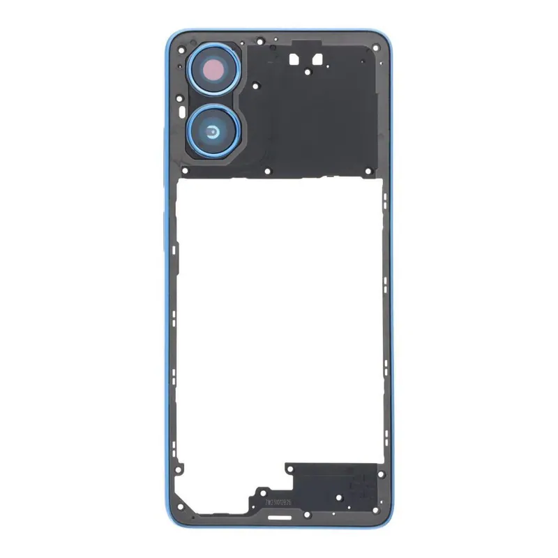 Middle Frame Ring Only for Motorola Moto G04s Blue — image 1