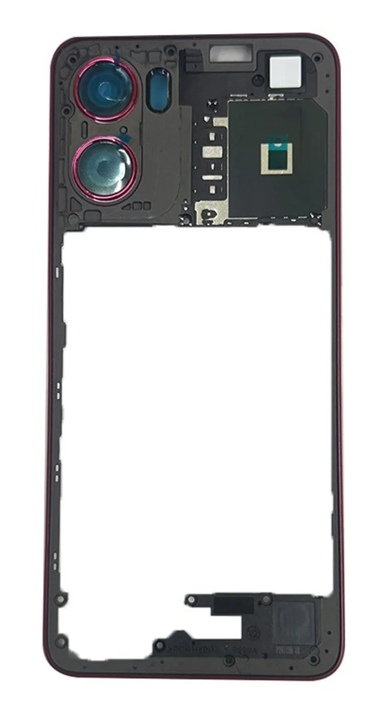 Middle Frame Ring Only for Motorola Moto G05 Red — image 1