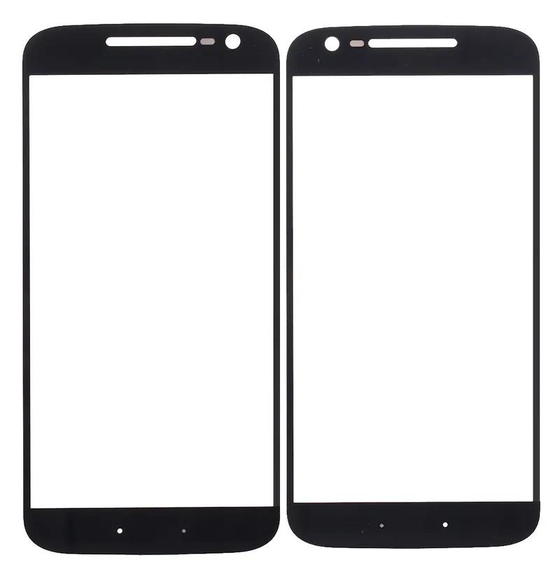 Front Glass for Moto G4 - Black — image 1