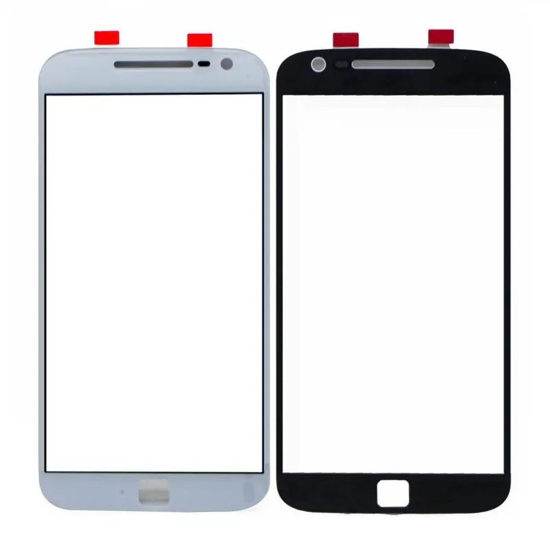 Front Glass for Moto G4 Plus - Red — image 1