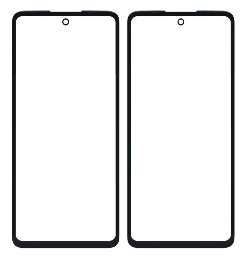 Front Glass for Motorola Moto G40 Fusion - Grey — image 1