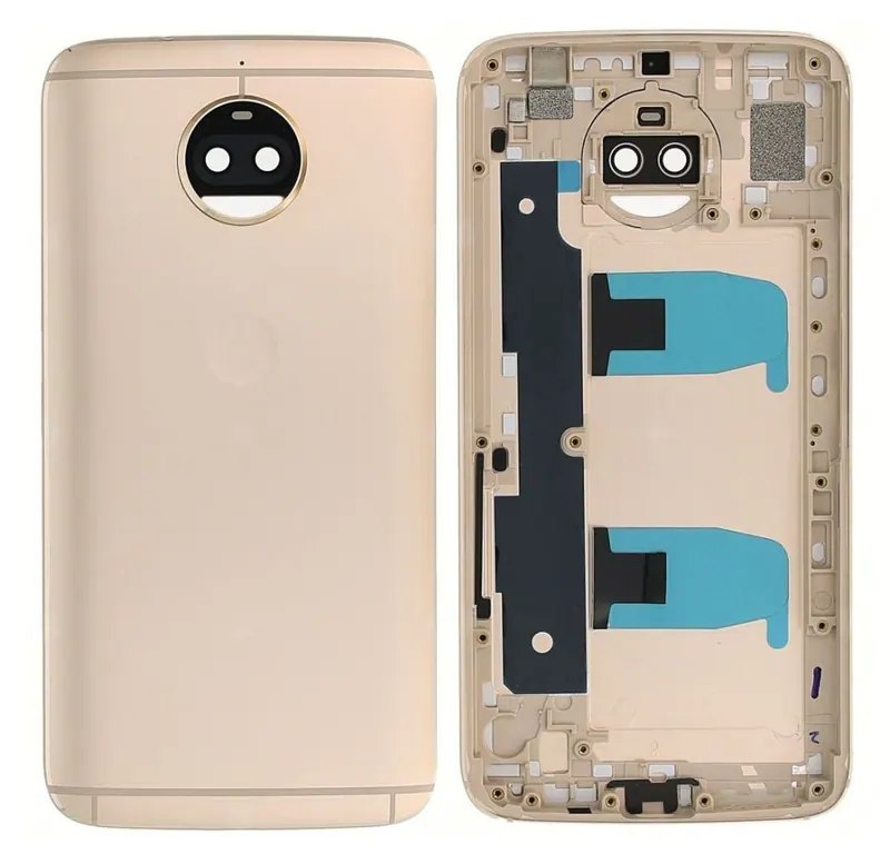 Back Panel Cover for Motorola Moto G5S Plus - Gold — image 1