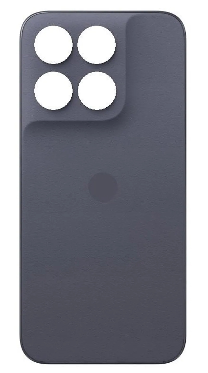 Back Panel Cover for Motorola Moto G67 - Black — image 1