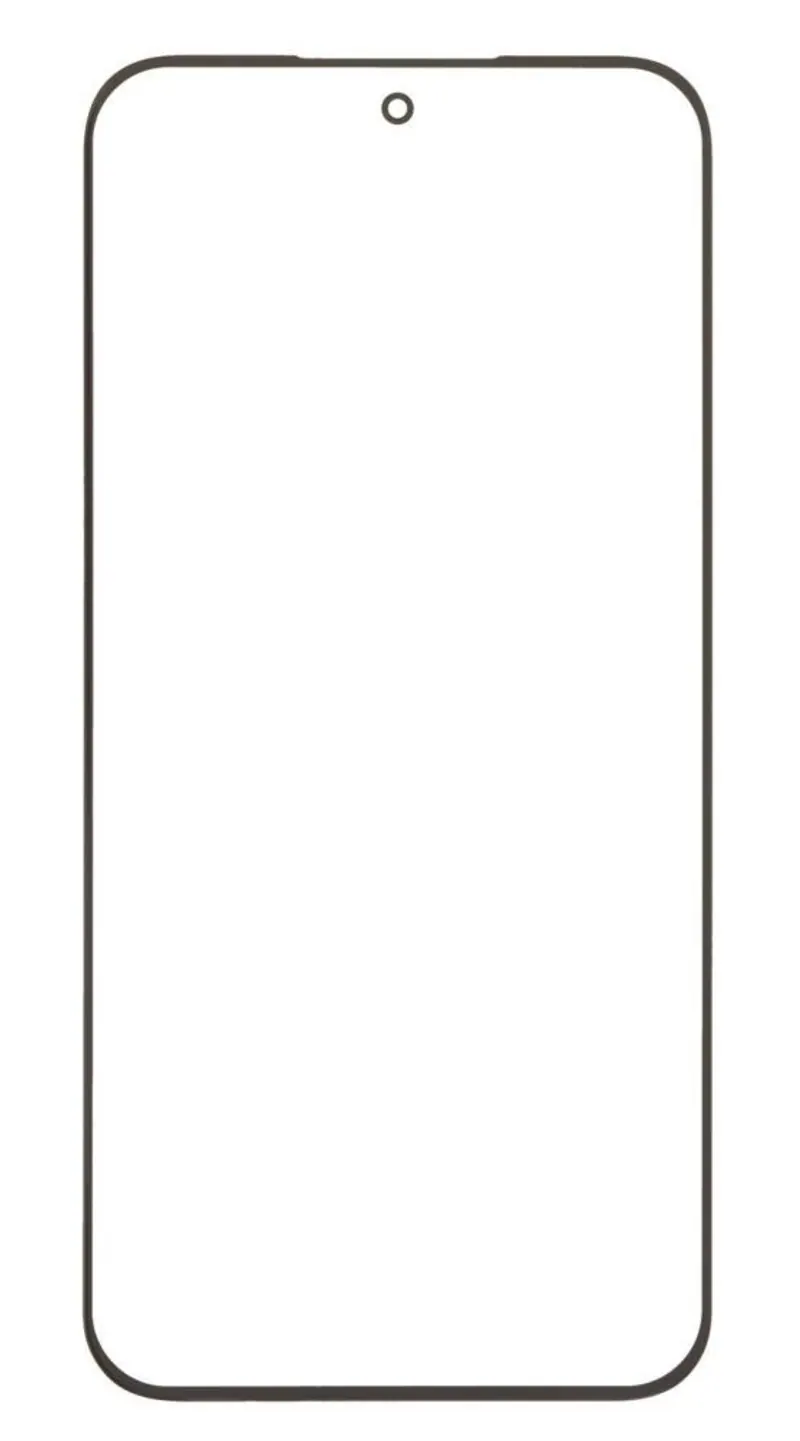 Front Glass for Motorola Moto G67 - Black — image 1