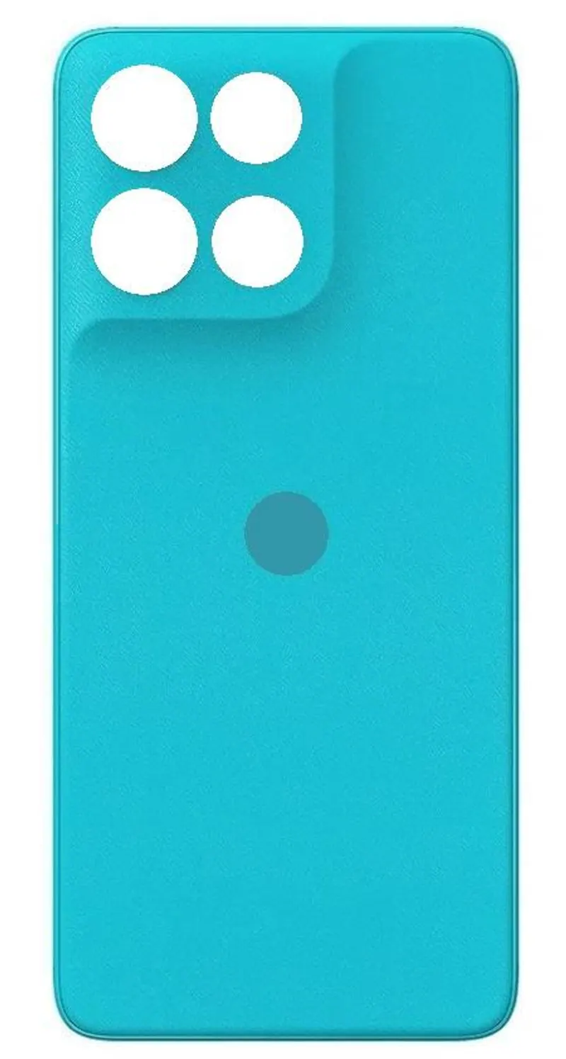 Back Panel Cover for Motorola Moto G67 Power - Blue — image 1