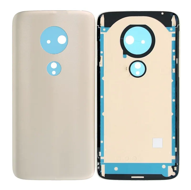 Back Panel Cover for Motorola Moto G7 Play - Gold — image 1