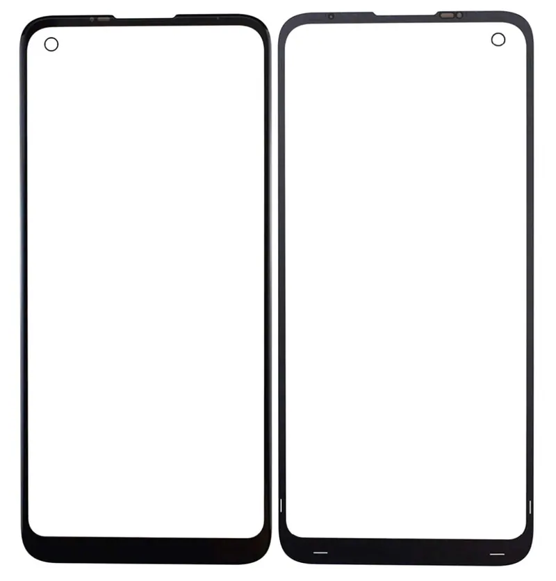 Front Glass for Motorola Moto G8 - Blue — image 1
