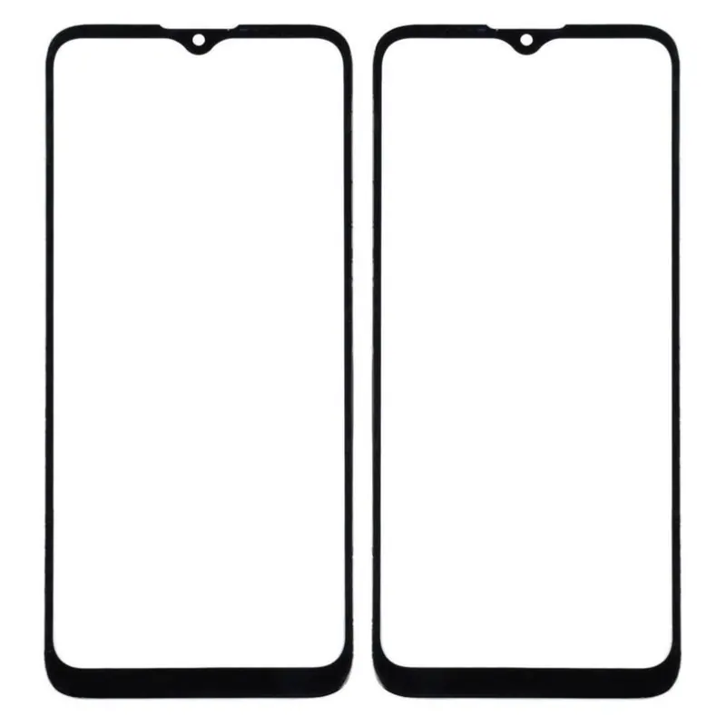 Front Glass for Motorola Moto G8 Plus - Red — image 1