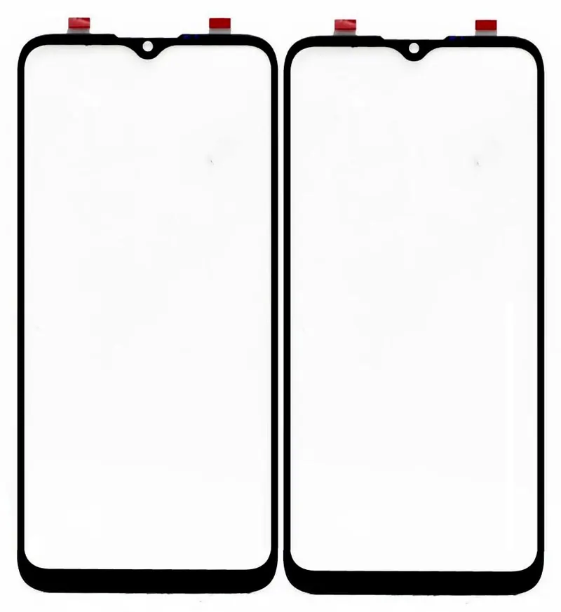 Front Glass for Motorola Moto G8 Power Lite - Blue — image 1