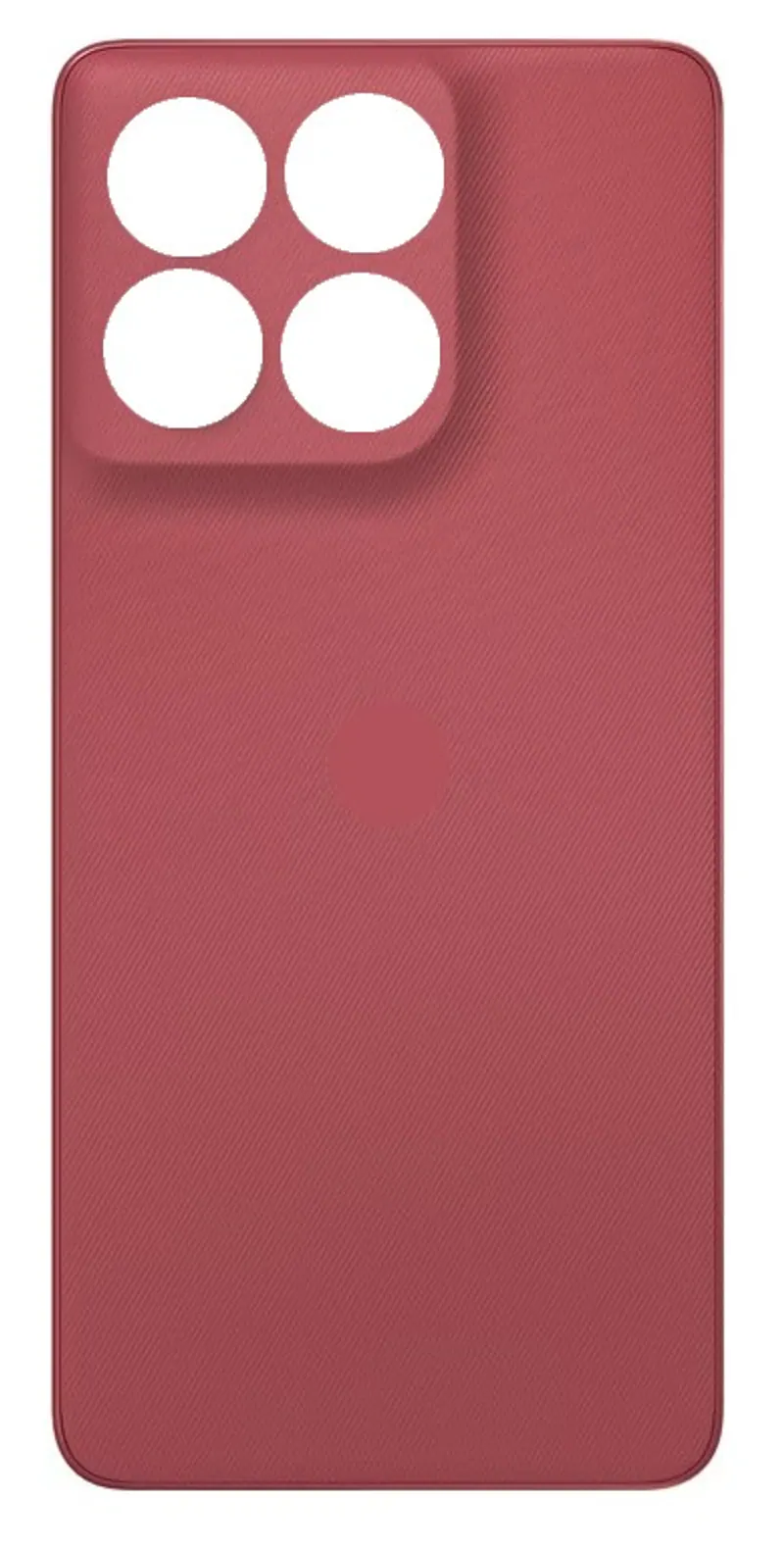 Back Panel Cover for Motorola Moto G86 - Red — image 1