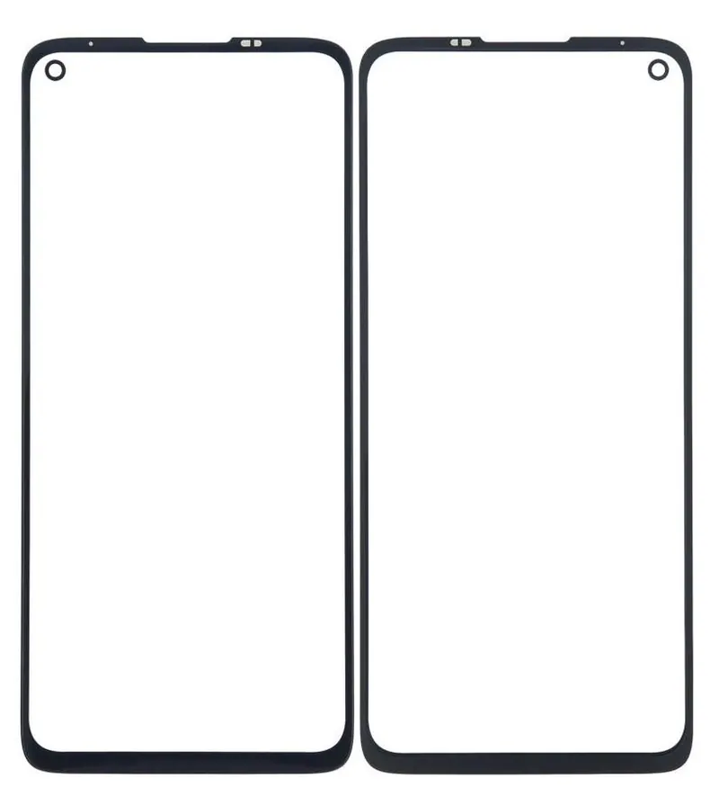 Front Glass for Motorola Moto G9 Plus - Blue — image 1