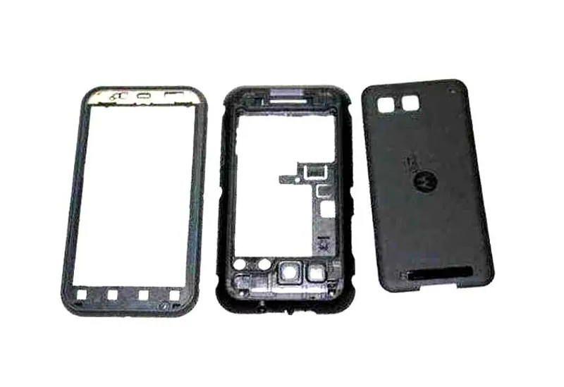 Full Body Housing for Motorola DEFY - Black — image 1
