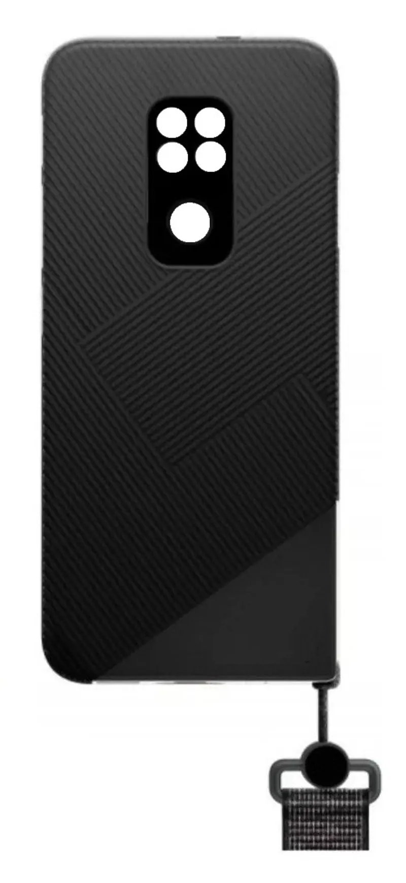 Back Panel Cover for Motorola Defy 2021 - Black — image 1