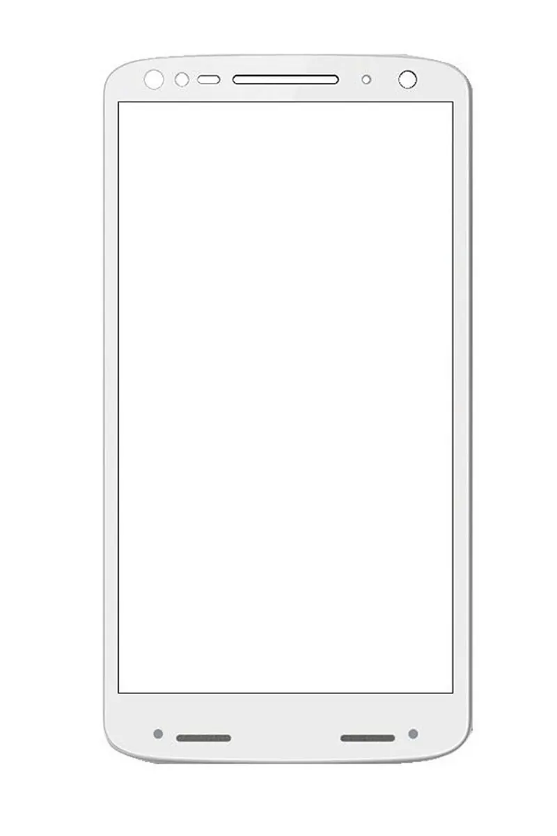 Front Glass for Motorola Droid Turbo 2 - White — image 1
