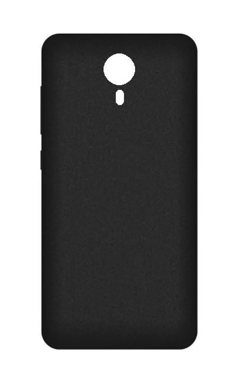 Back Panel Cover for Micromax Canvas Nitro 4G E455 - Black — image 1