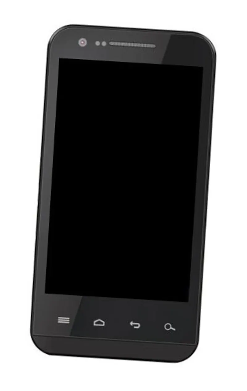 LCD Frame Middle Chassis for Karbonn A11 - Black — image 1