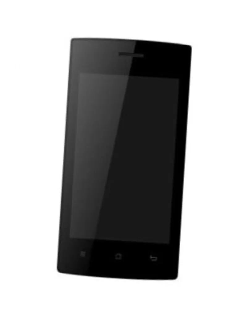 LCD Frame Middle Chassis for Karbonn A16 - Black — image 1
