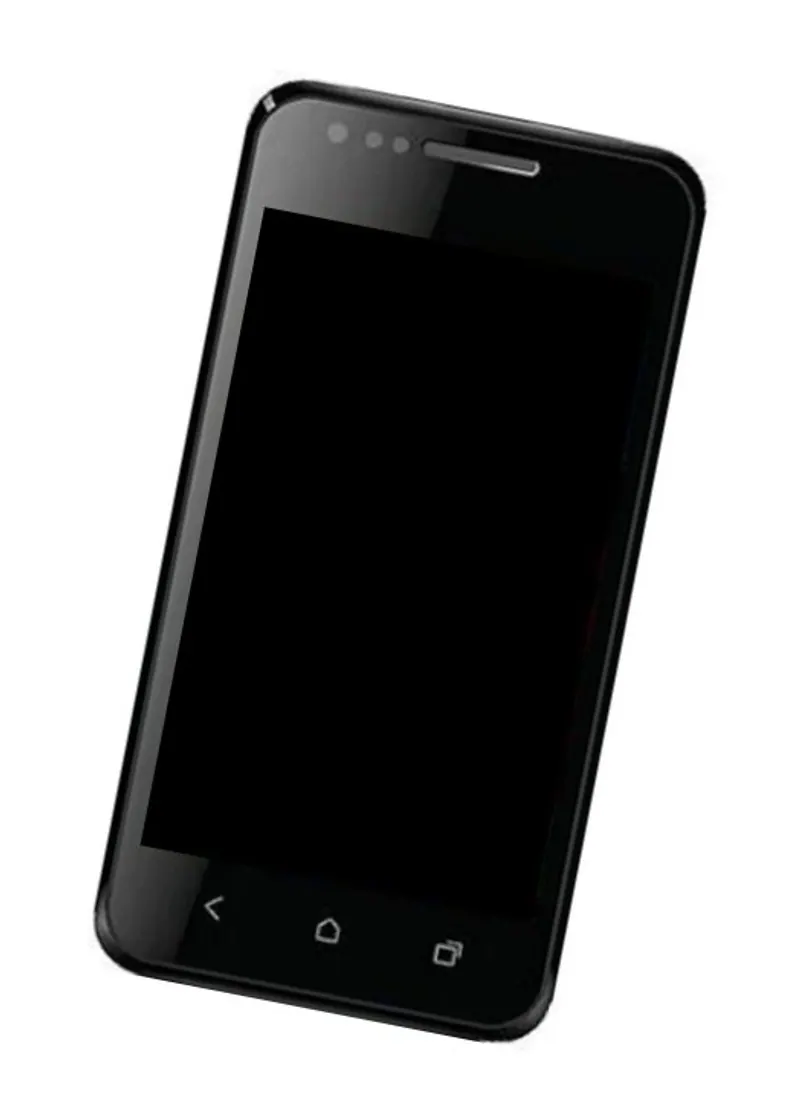 LCD Frame Middle Chassis for Karbonn A2 - Black — image 1