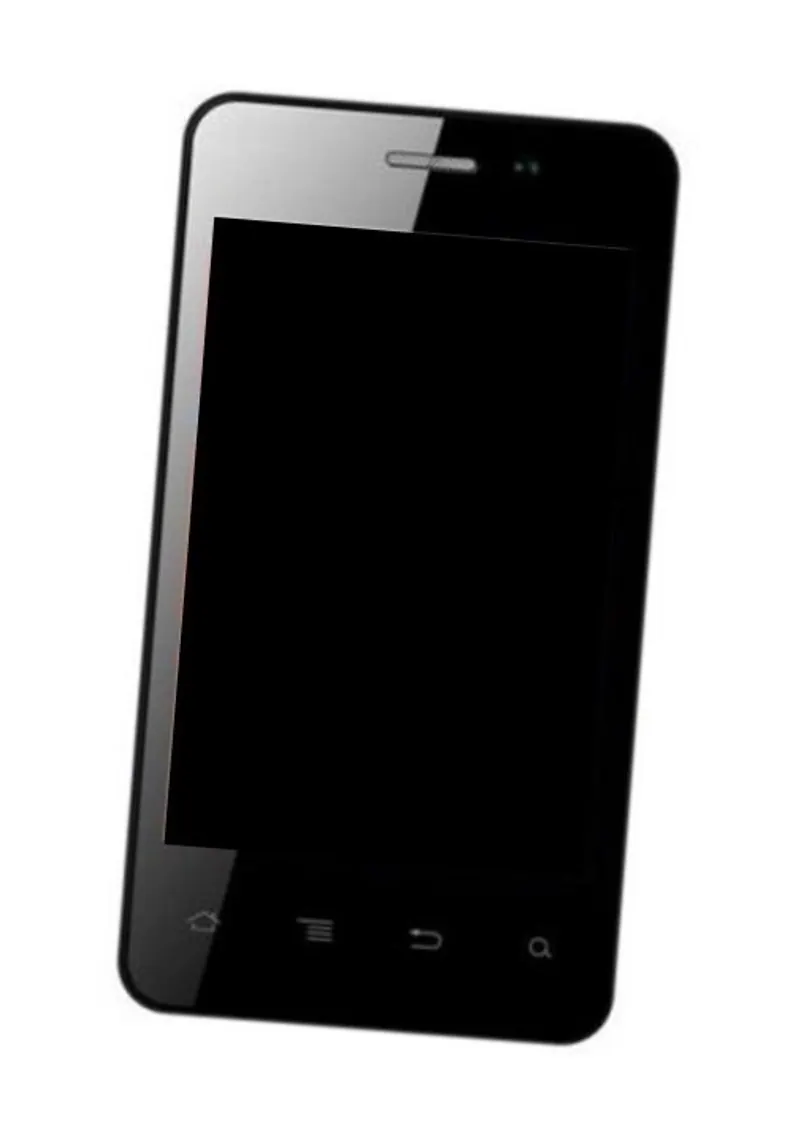 LCD Frame Middle Chassis for Karbonn A4 - Black — image 1