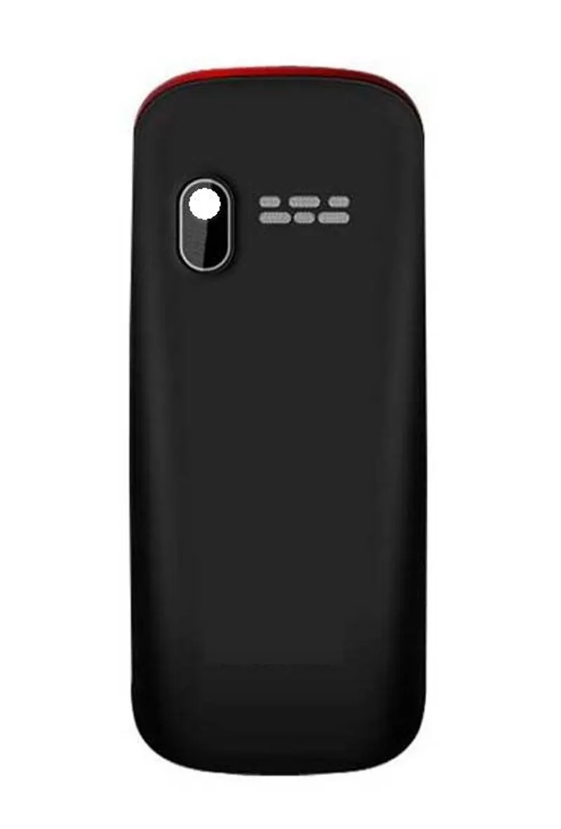 Back Panel Cover for Karbonn K36 Plus Jumbo Mini - Black — image 1