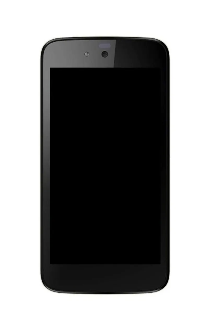 LCD Frame Middle Chassis for Karbonn One Sparkle V - Red — image 1