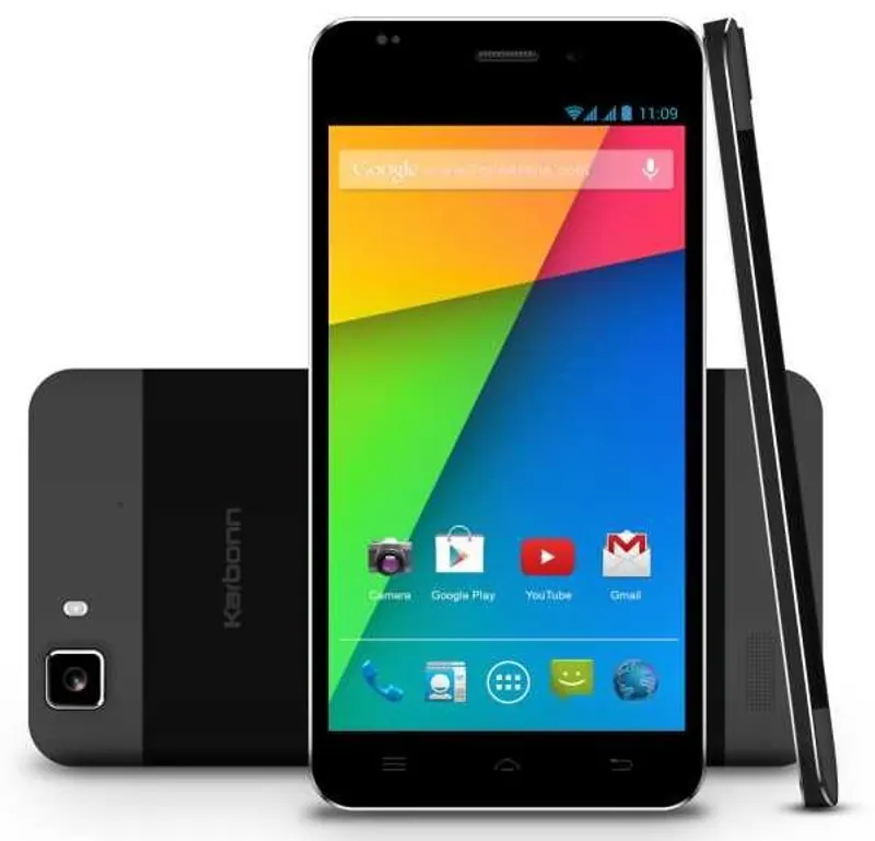 Full Body Housing for Karbonn Titanium Hexa - Black — image 1