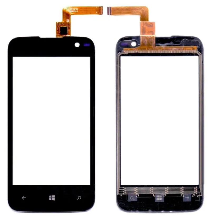 Touch Screen Digitizer for Karbonn Titanium Wind W4 - Red — image 1