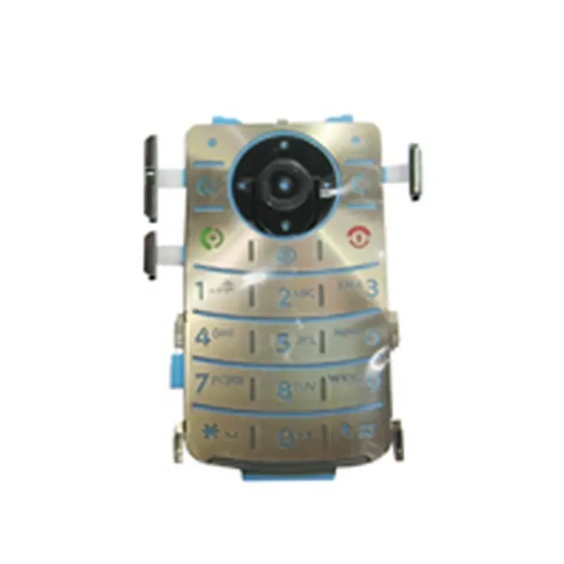 Keypad For Motorola KRZR K3 - Golden — image 1