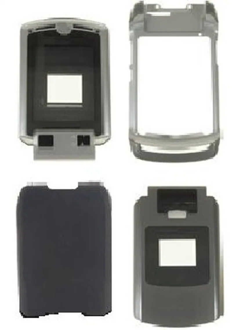 Full Body Housing for Motorola V3x - White — image 1