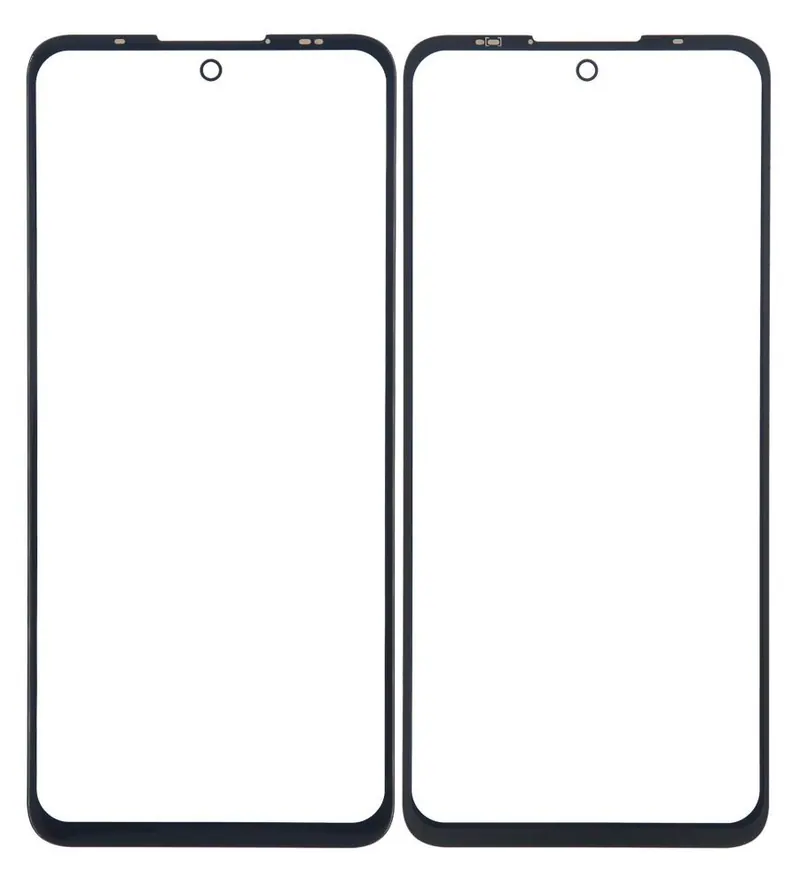 Front Glass for Motorola Edge 20 Lite - Black — image 1