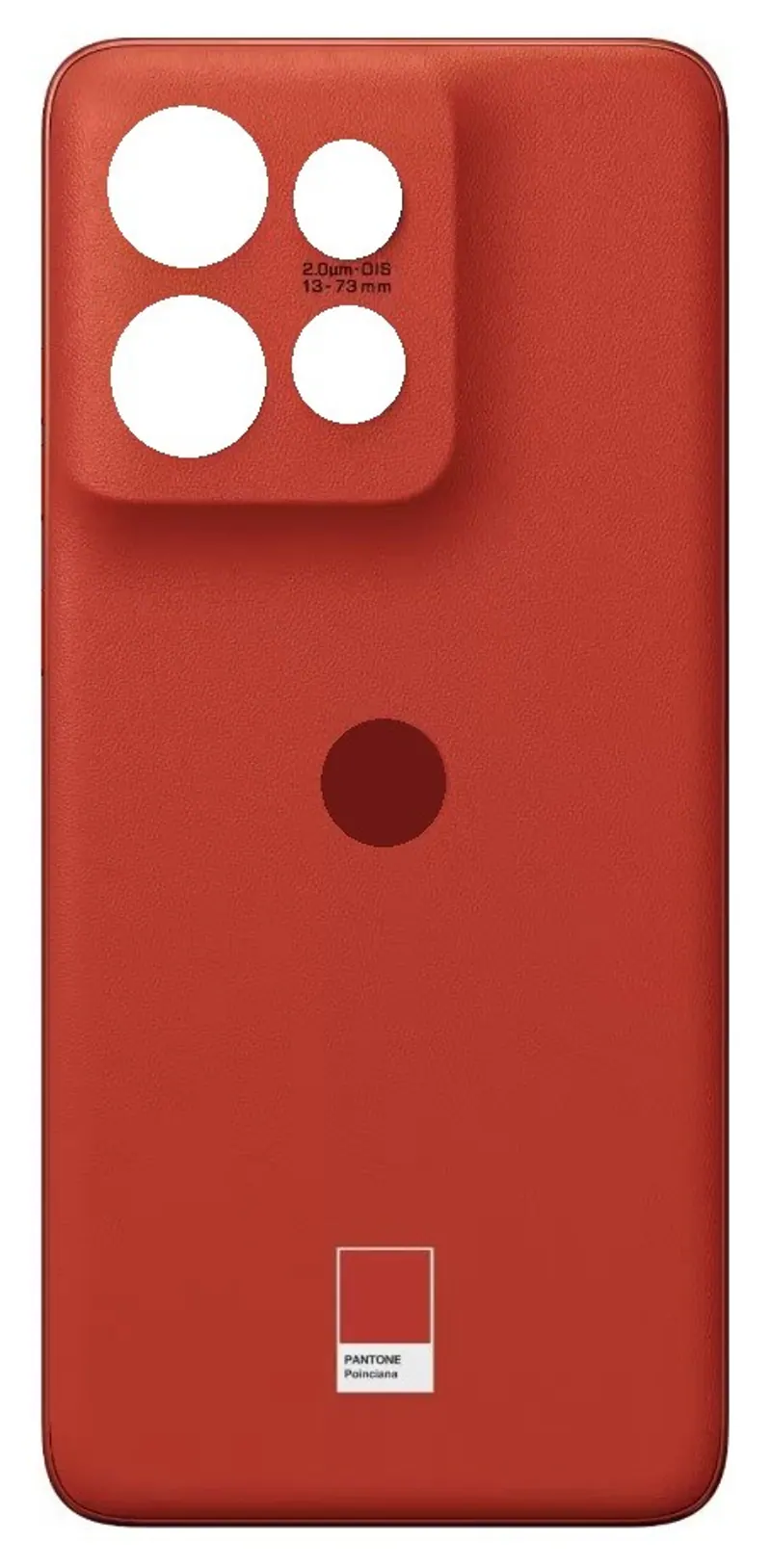 Back Panel Cover for Motorola Edge 50 Neo - Red — image 1