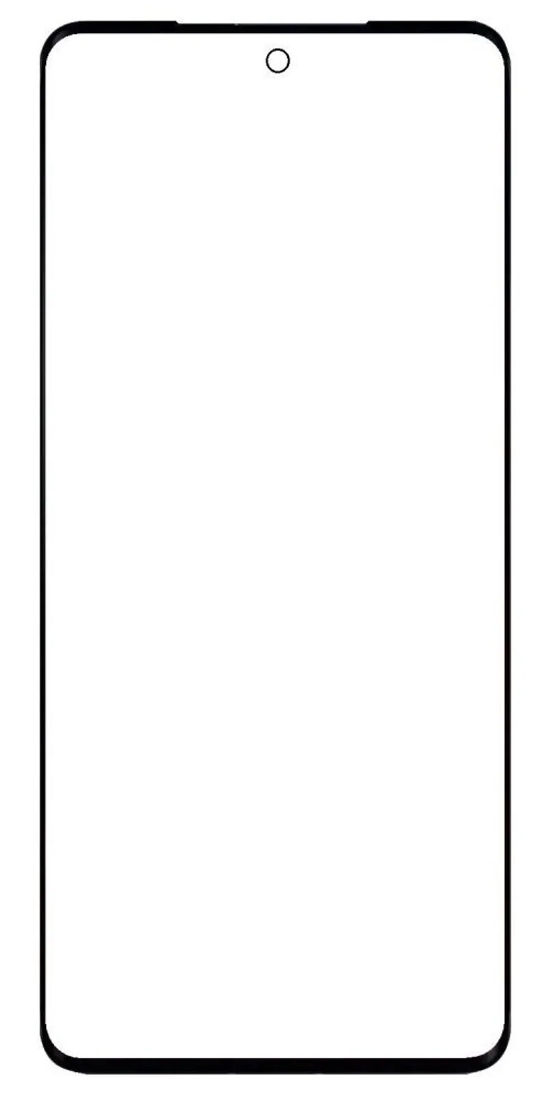 Touch Screen Digitizer for Motorola Edge 50 Pro - Black — image 1