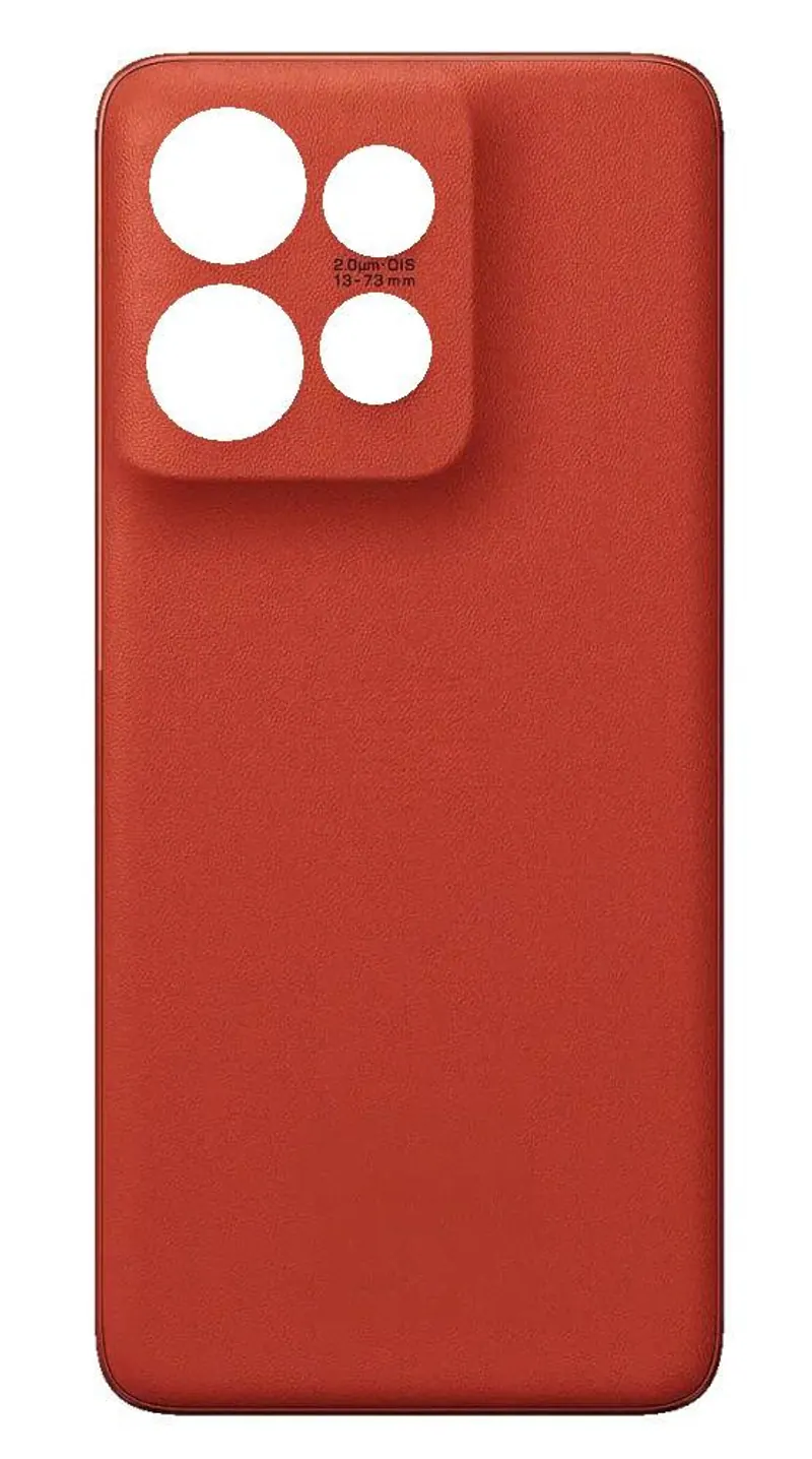 Back Panel Cover for Motorola Edge 60 Neo - Red — image 1