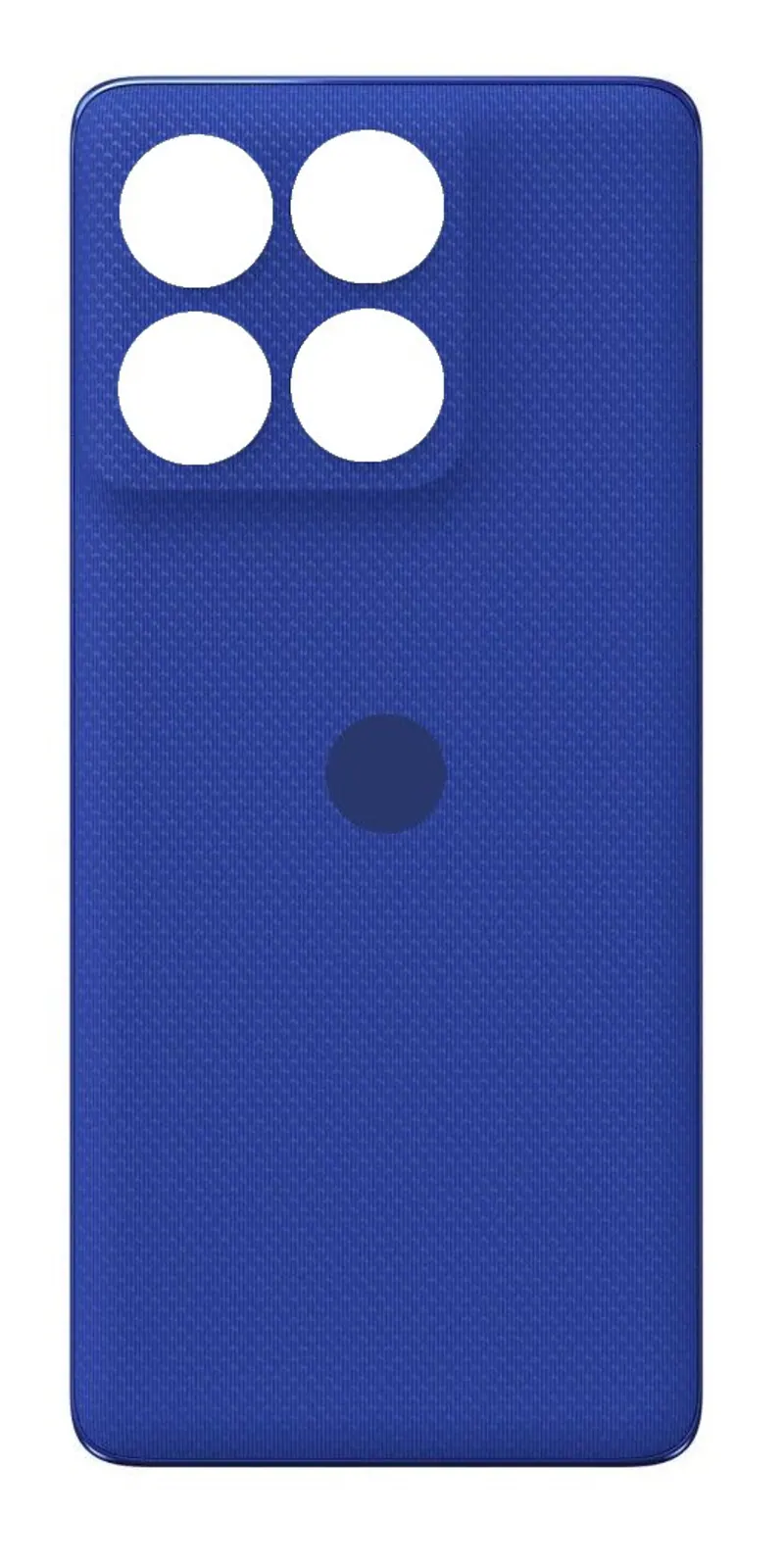 Back Panel Cover for Motorola Edge 60 Pro - Blue — image 1