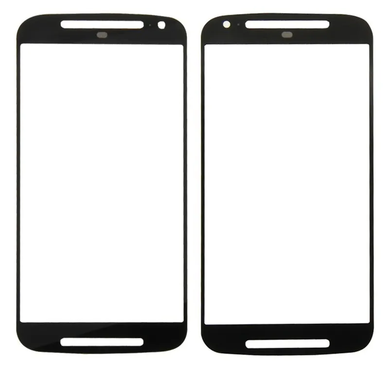 Front Glass for Moto E 2nd Gen - Black — image 1