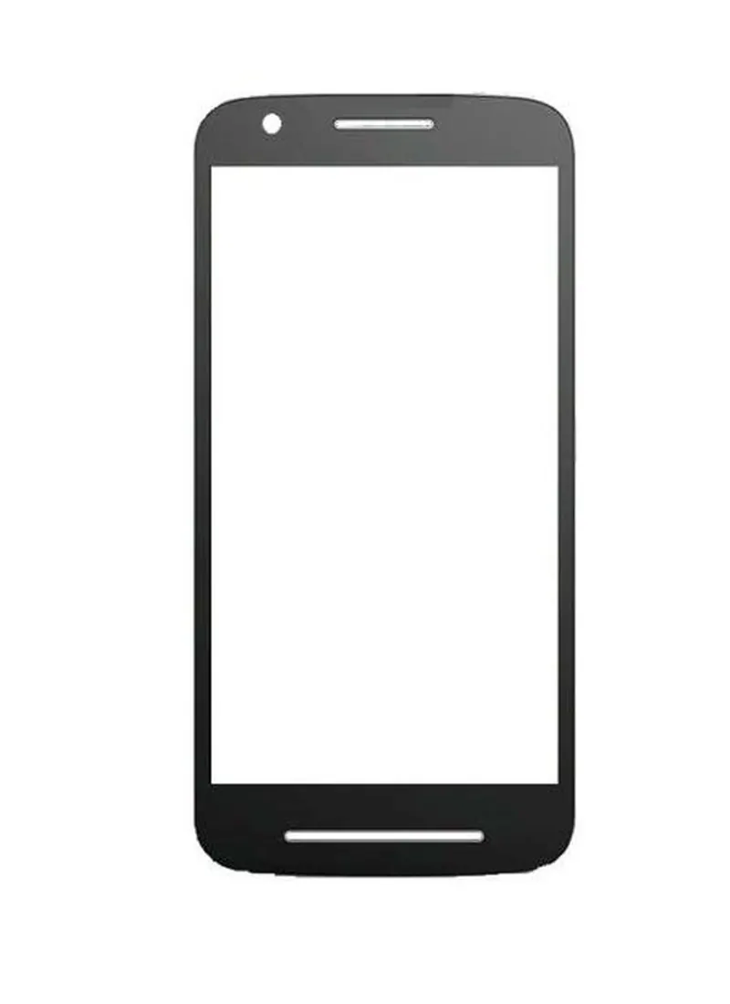 Front Glass for Motorola Moto E3 Power - Black — image 1