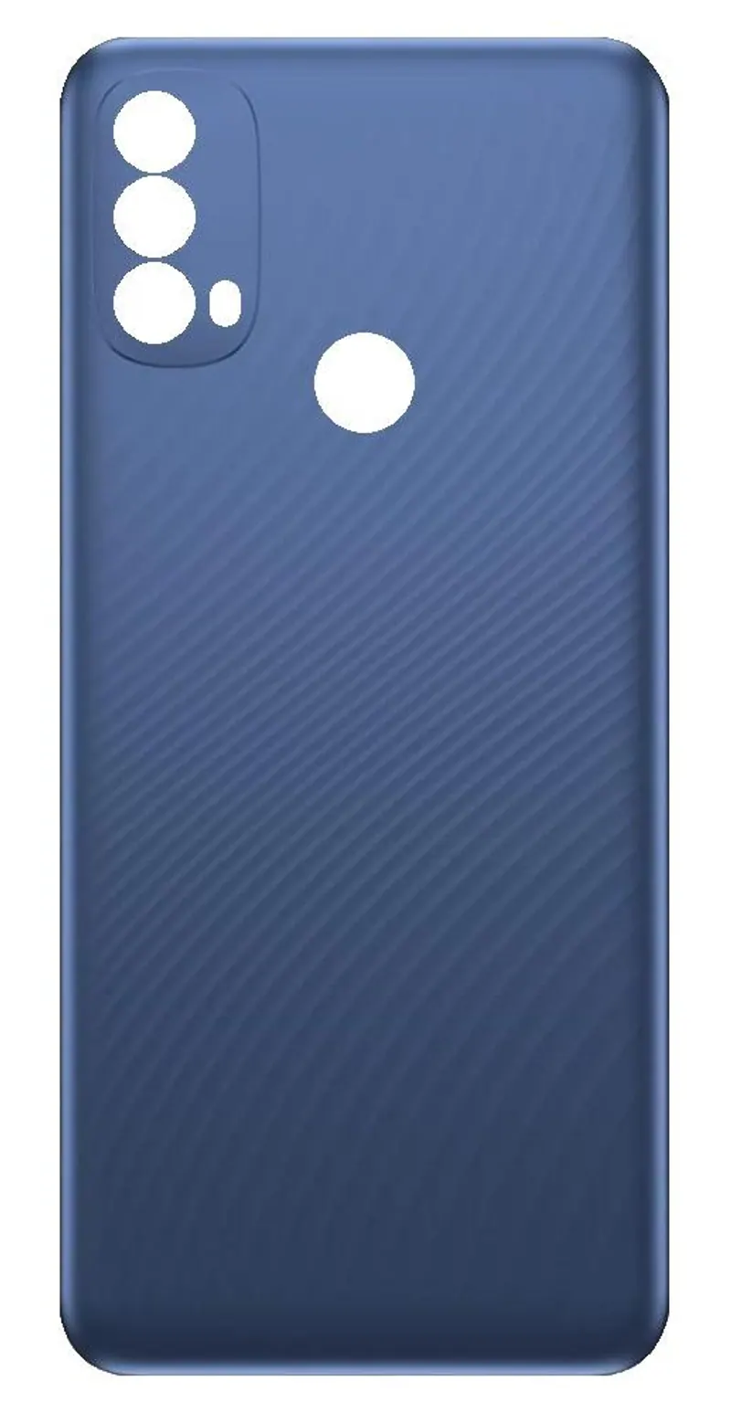 Back Panel Cover for Motorola Moto E30 - Blue — image 1