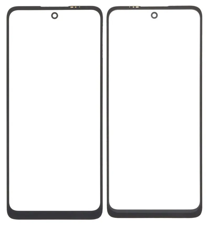 Front Glass for Motorola Moto E32s - Grey — image 1