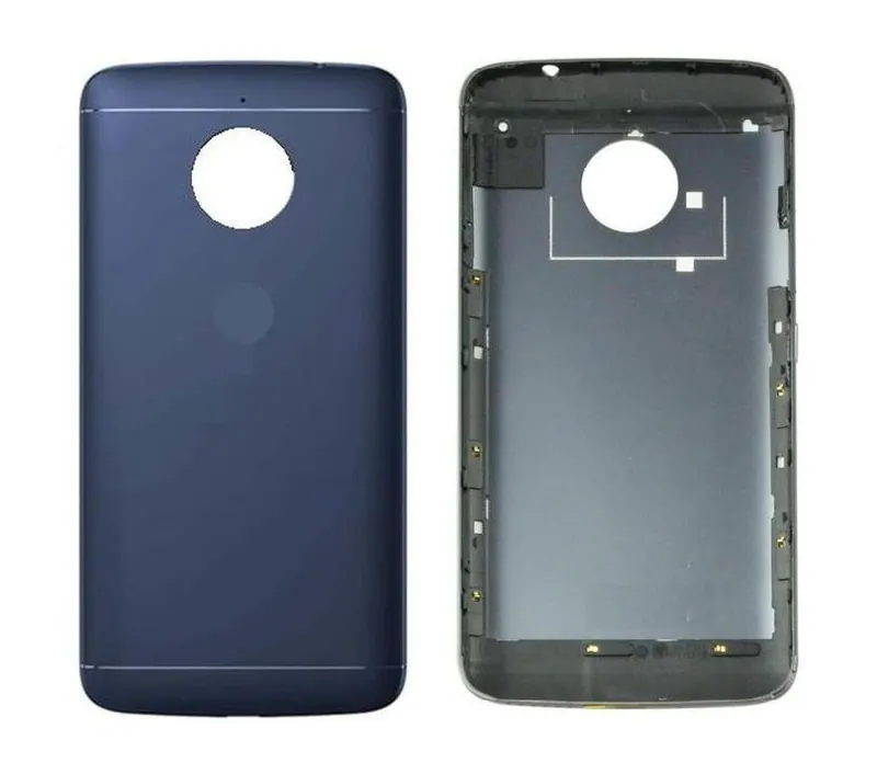 Back Panel Cover for Motorola Moto E4 - Blue — image 1