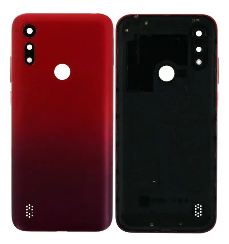 Back Panel Cover for Motorola Moto E6s 2020 - Red — image 1