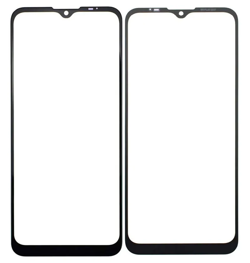 Front Glass for Motorola Moto E7 Plus - Blue — image 1