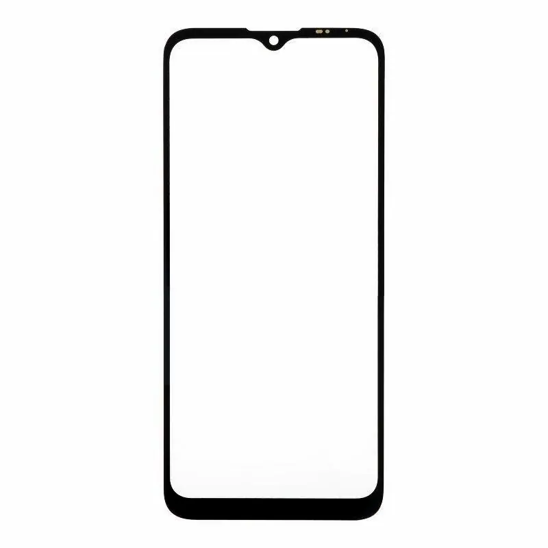 Front Glass for Motorola Moto E7i Power - Red — image 1