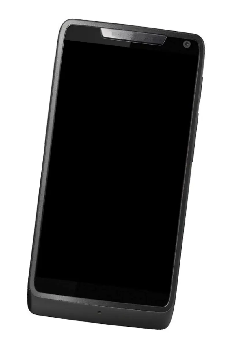 LCD Frame Middle Chassis for Motorola RAZR M XT905 - Black — image 1
