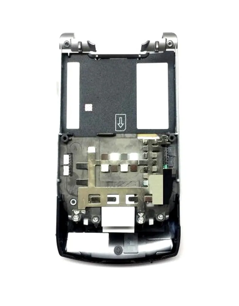 LCD Frame Middle Chassis for Motorola RAZR V3xx - Black — image 1